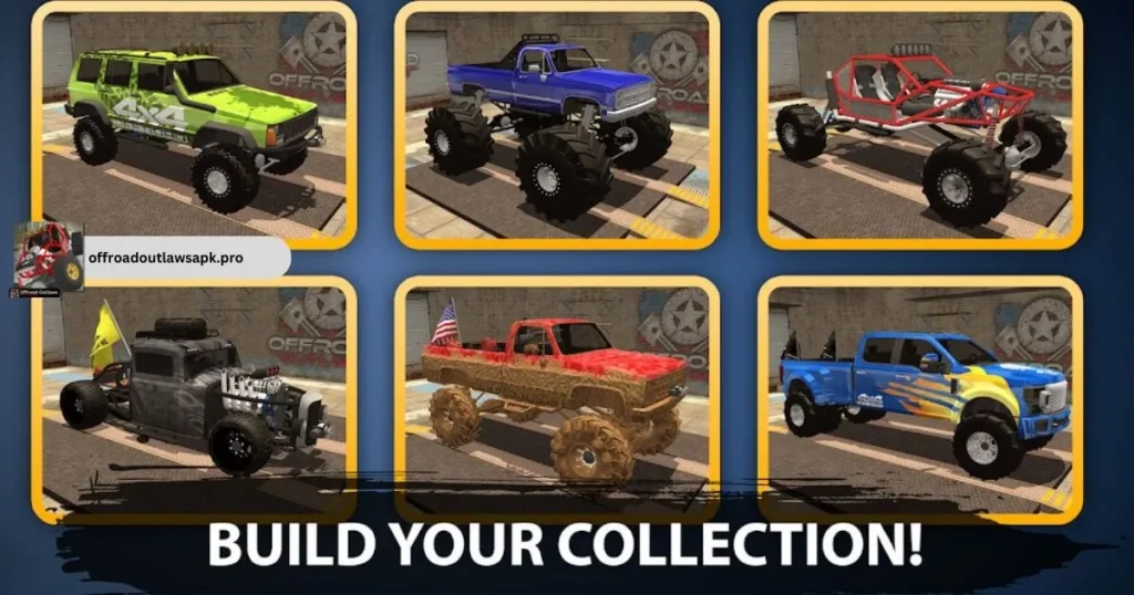 Offroad Outlaws MOD APKWide Variety of Vehicles