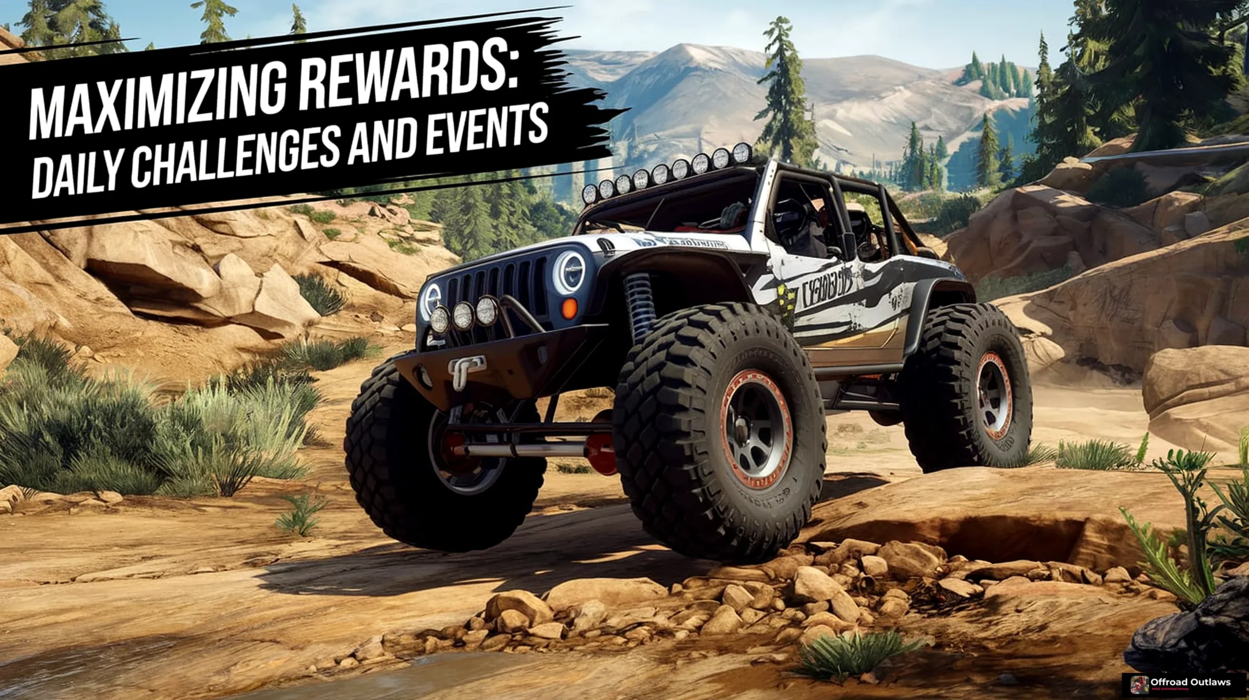 Maximizing Rewards Daily Challenges and Events in Offroad Outlaws Mod APK 2024 2 scaled